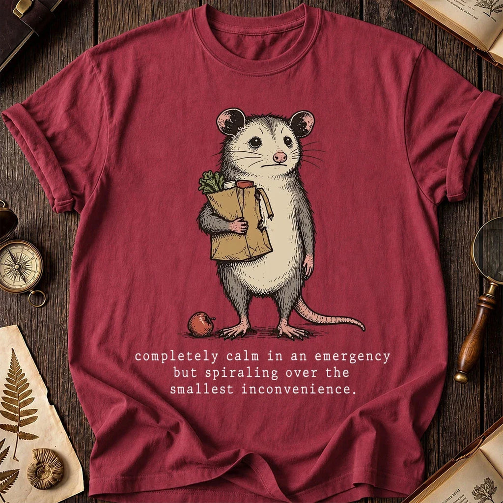 Calm Crisis Possum T-Shirt product image 5