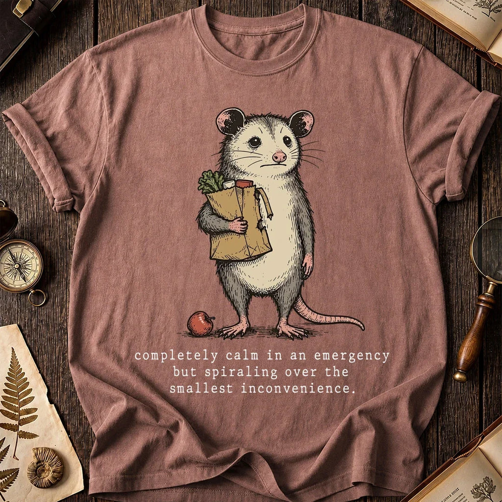 Calm Crisis Possum T-Shirt product image 8