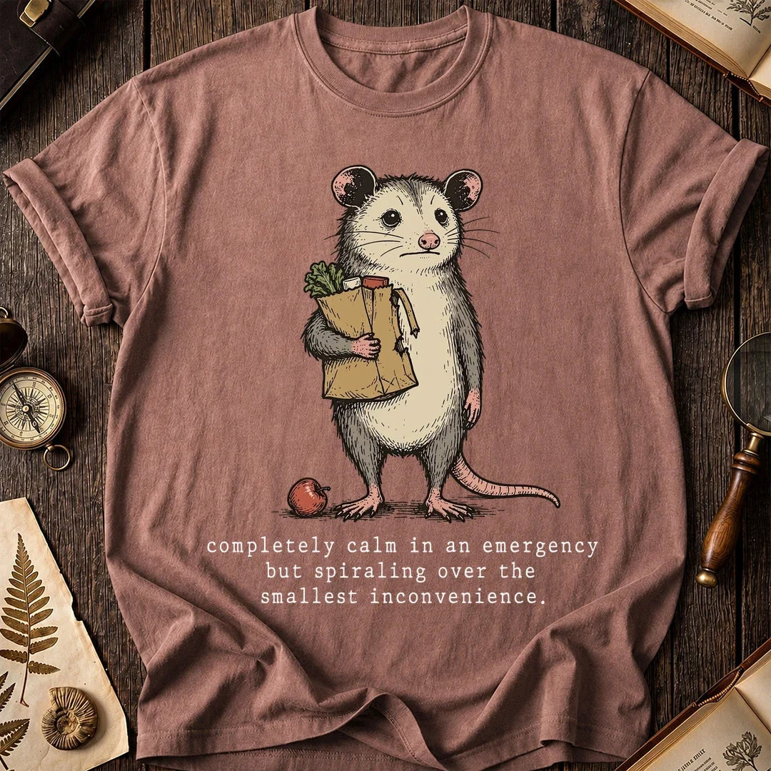 Calm Crisis Possum T-Shirt product image 8