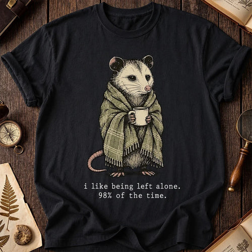 Alone Time Possum T-Shirt product image 2