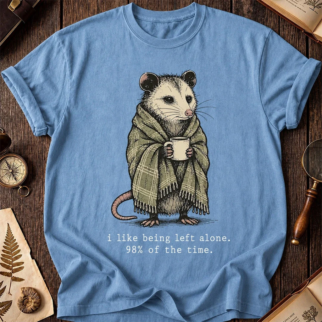 Alone Time Possum T-Shirt product image 4