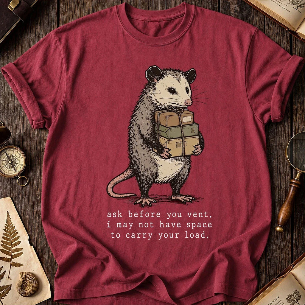 Ask to Vent Possum T-Shirt product image 5