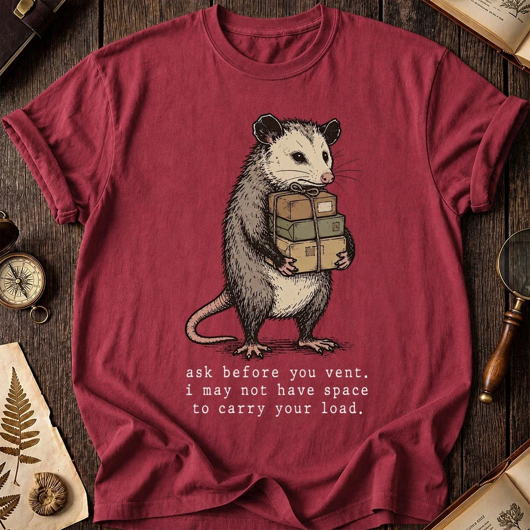 Ask to Vent Possum T-Shirt product image 5
