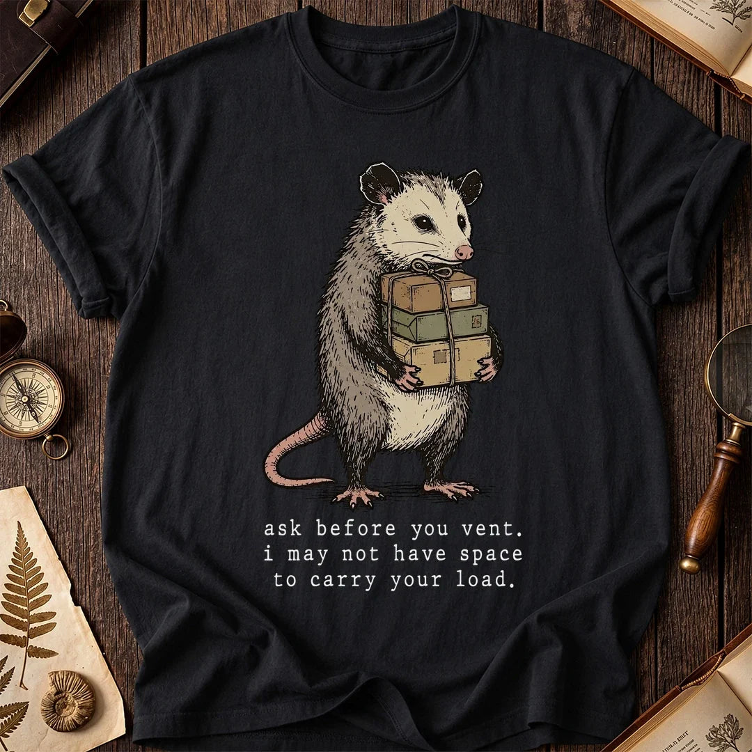 Ask to Vent Possum T-Shirt product image 2