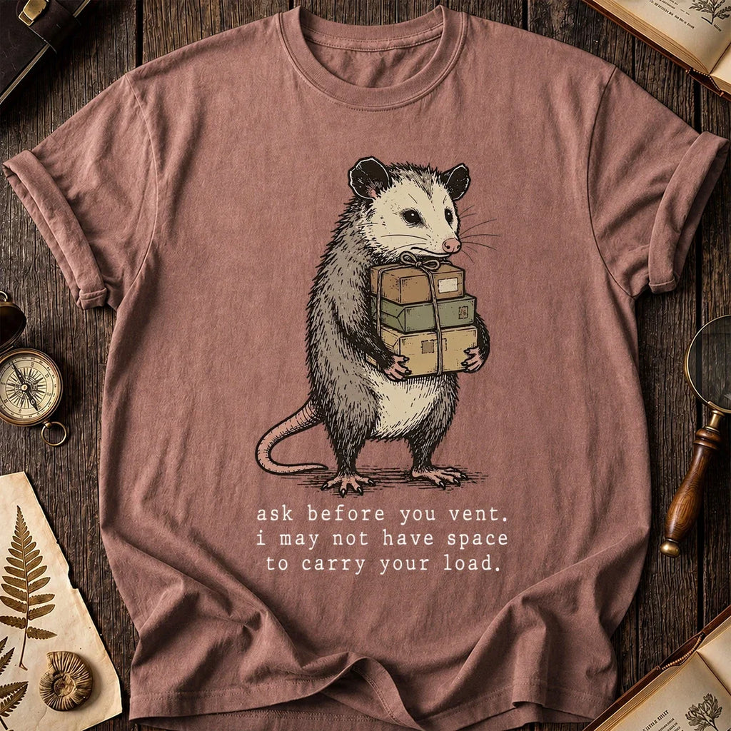 Ask to Vent Possum T-Shirt product image 8