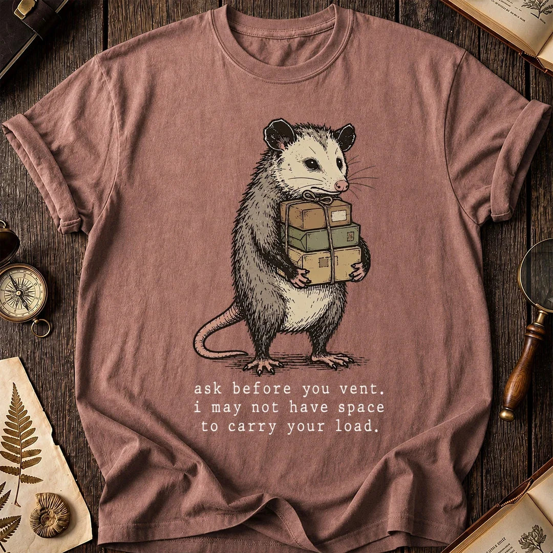Ask to Vent Possum T-Shirt product image 8
