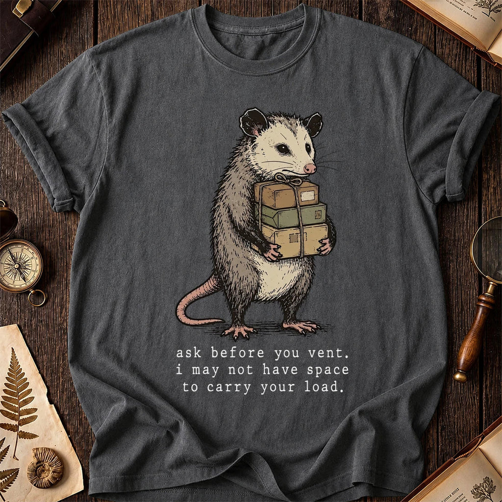 Ask to Vent Possum T-Shirt product image 6