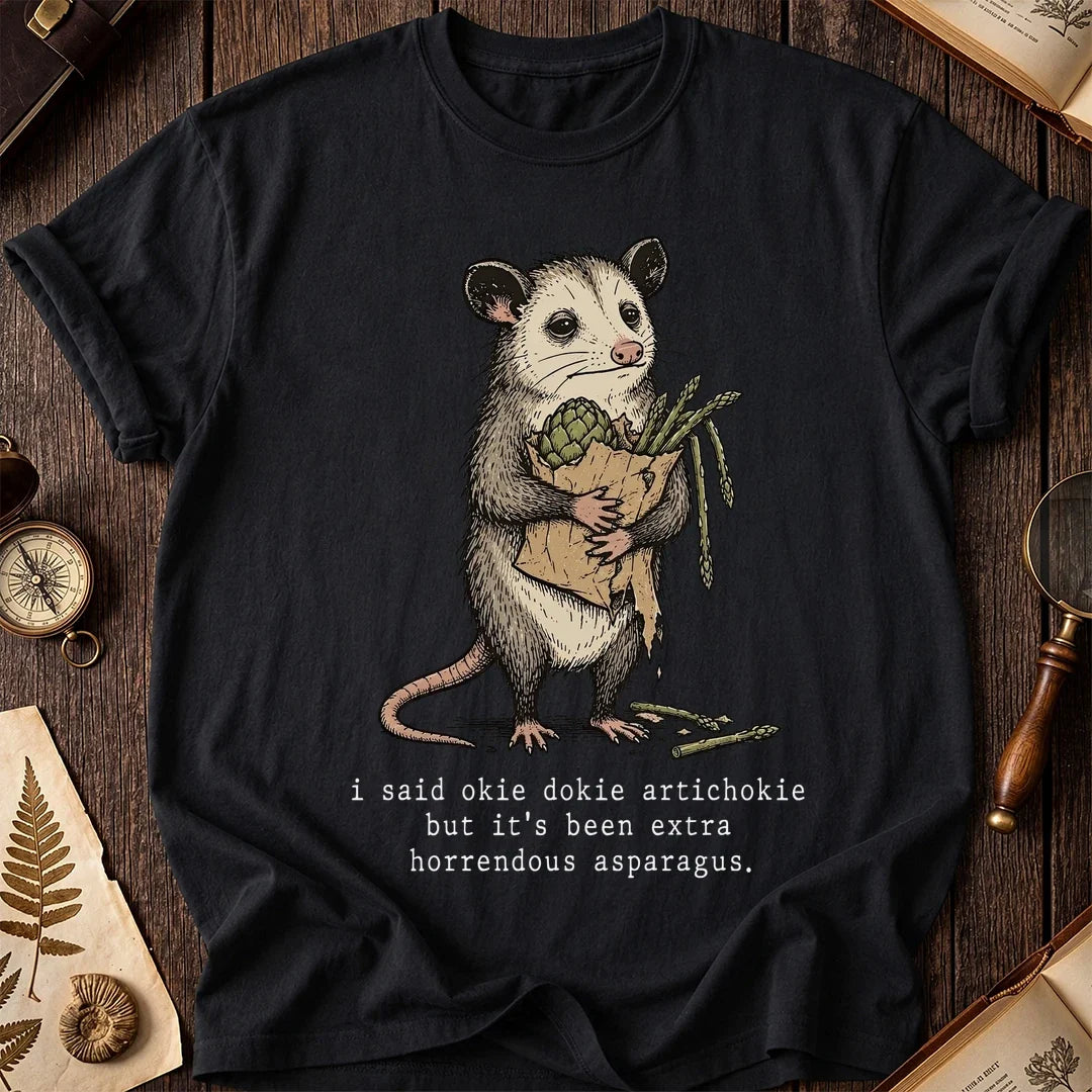 Asparagus Possum T-Shirt product image 2