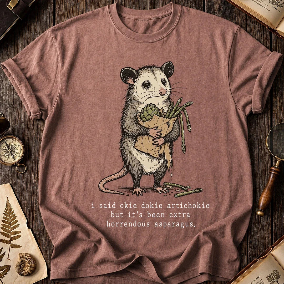 Asparagus Possum T-Shirt product image 8