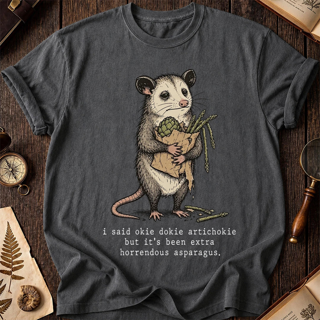 Asparagus Possum T-Shirt product image 6