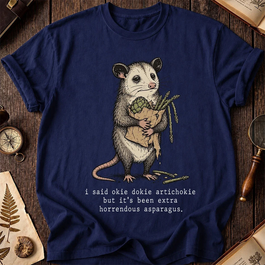 Asparagus Possum T-Shirt product image 7