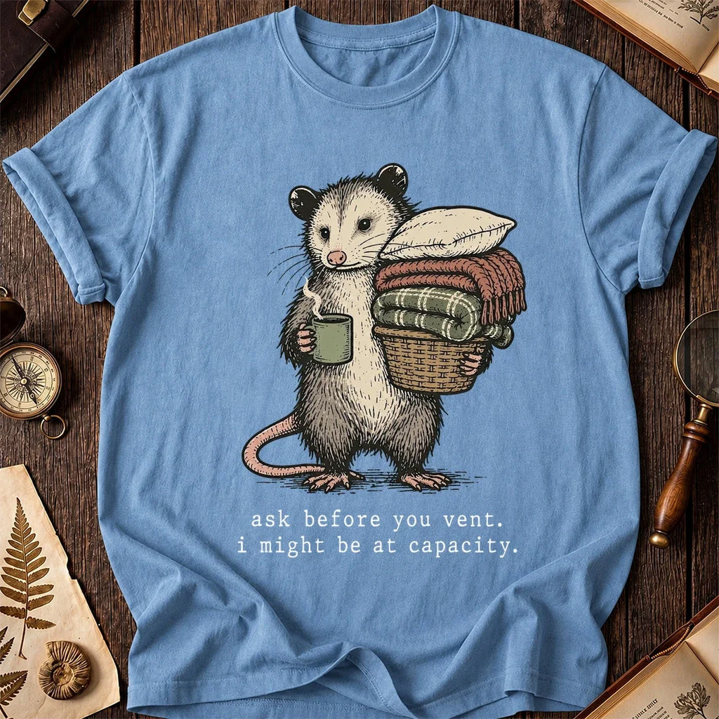 At Capacity Possum T-Shirt product image 4