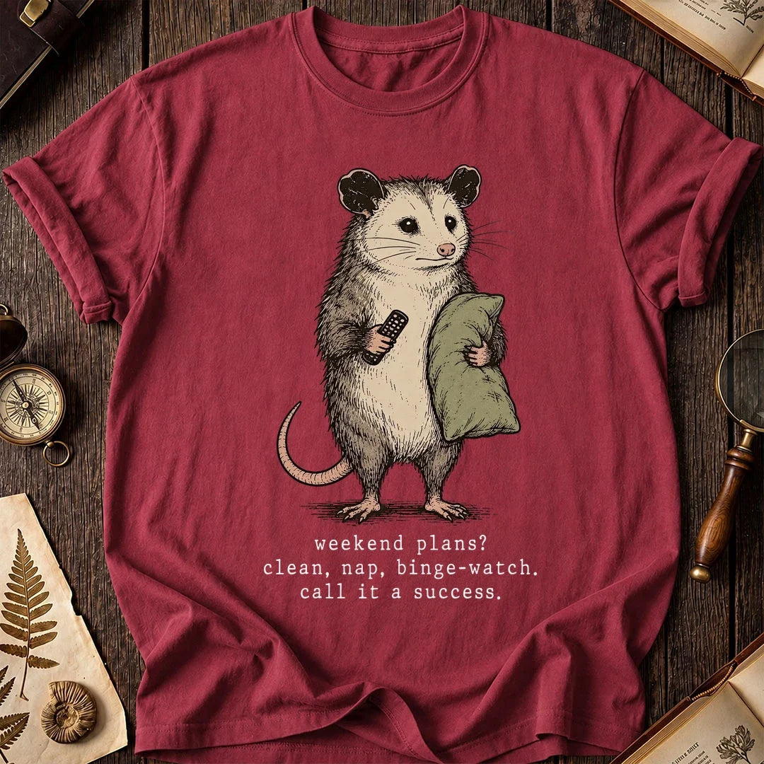 Binge Watch Possum T-Shirt product image 5