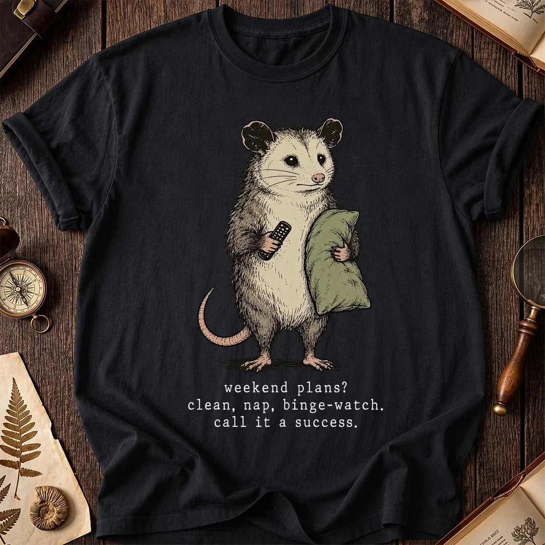 Binge Watch Possum T-Shirt product image 2