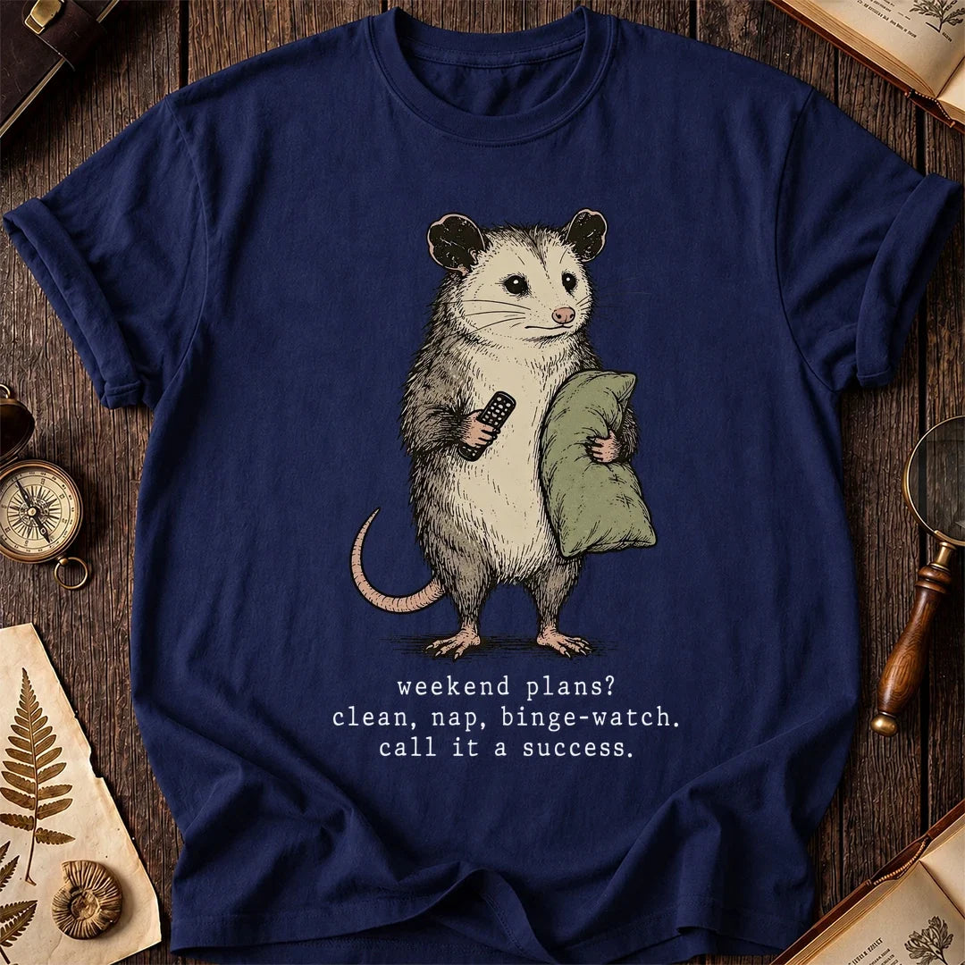Binge Watch Possum T-Shirt product image 7