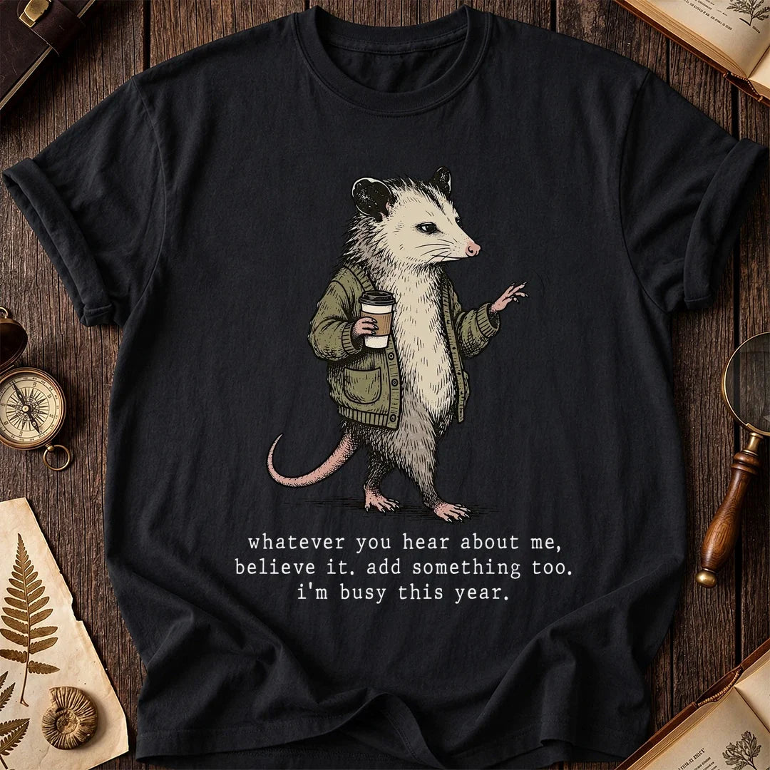 Busy Year Possum T-Shirt product image 2