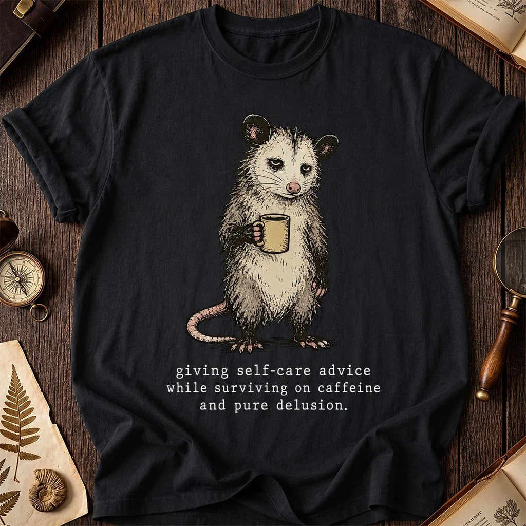 Caffeine Possum T-Shirt product image 2