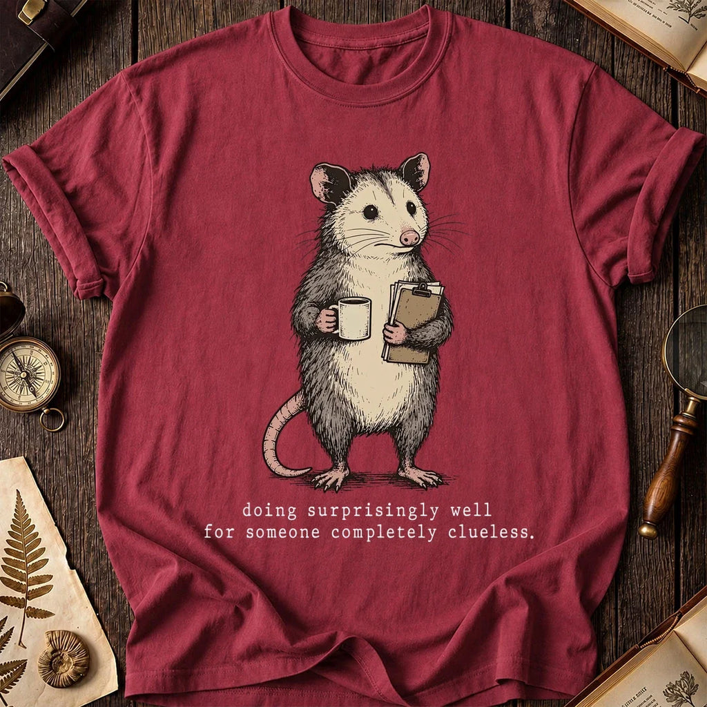 Clueless Possum T-Shirt product image 5
