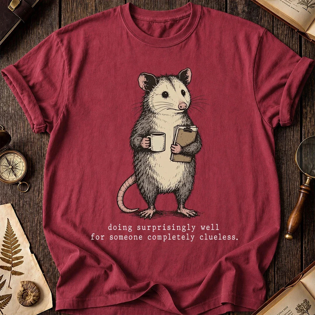 Clueless Possum T-Shirt product image 5