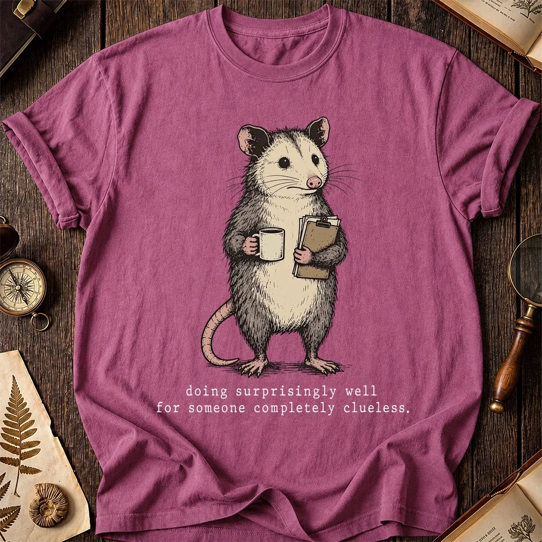 Clueless Possum T-Shirt product image 3
