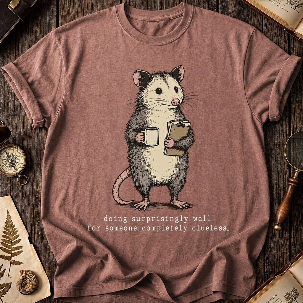 Clueless Possum T-Shirt product image 8