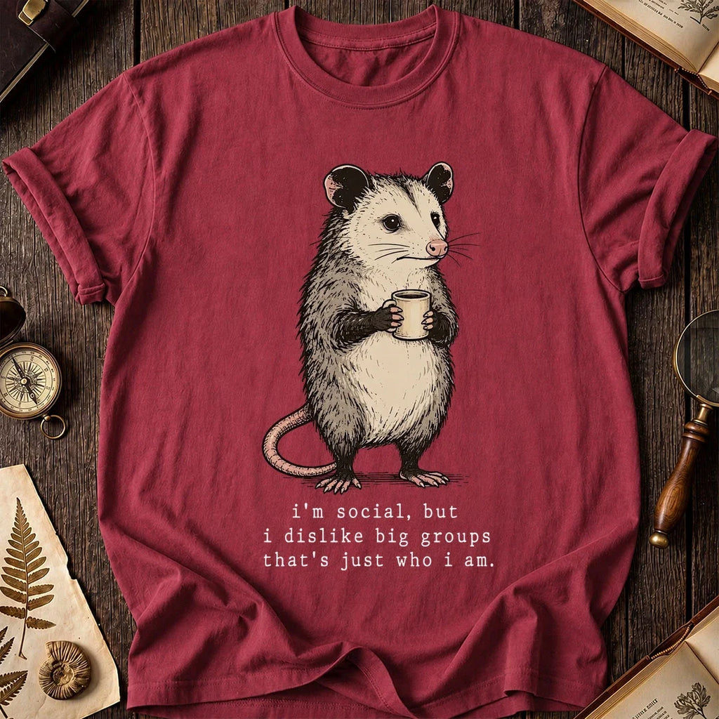 Crowd Shy Possum T-Shirt product image 5
