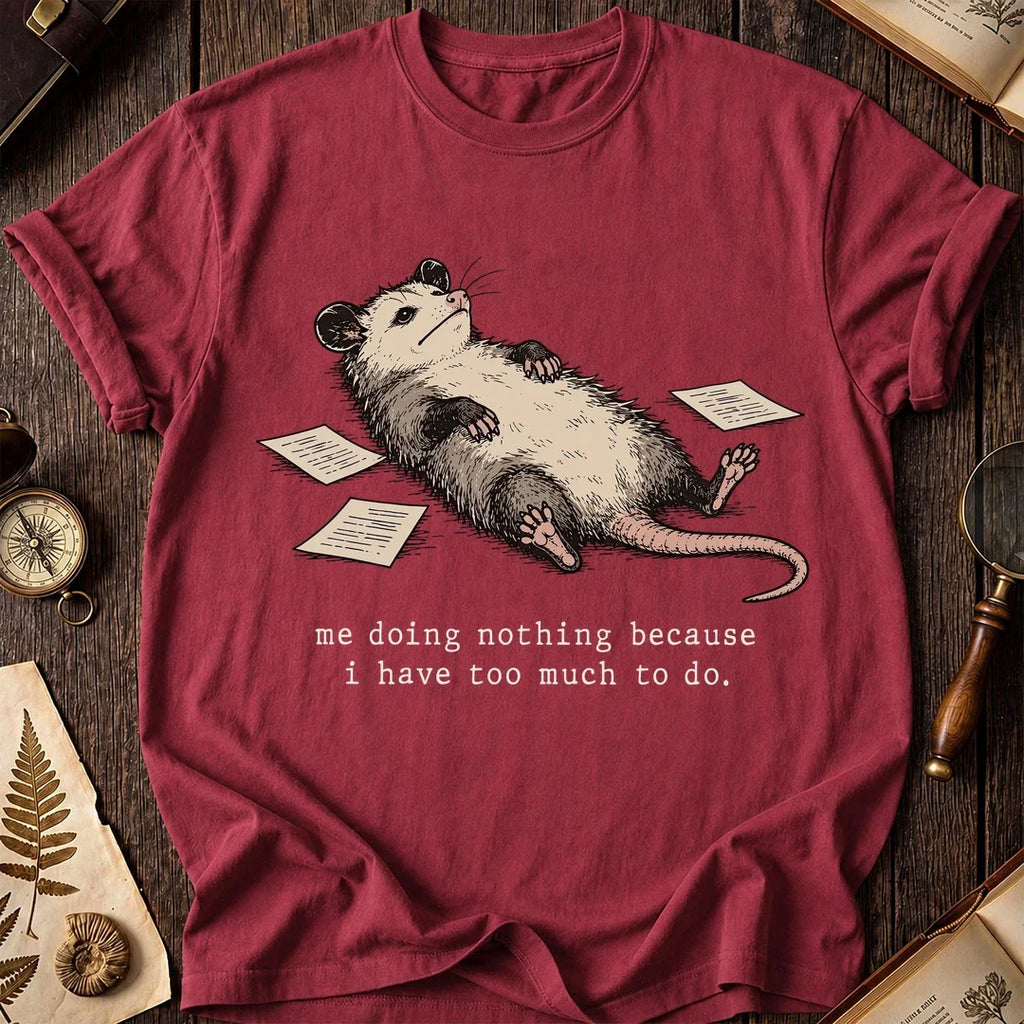 Doing Nada Possum T-Shirt product image 5