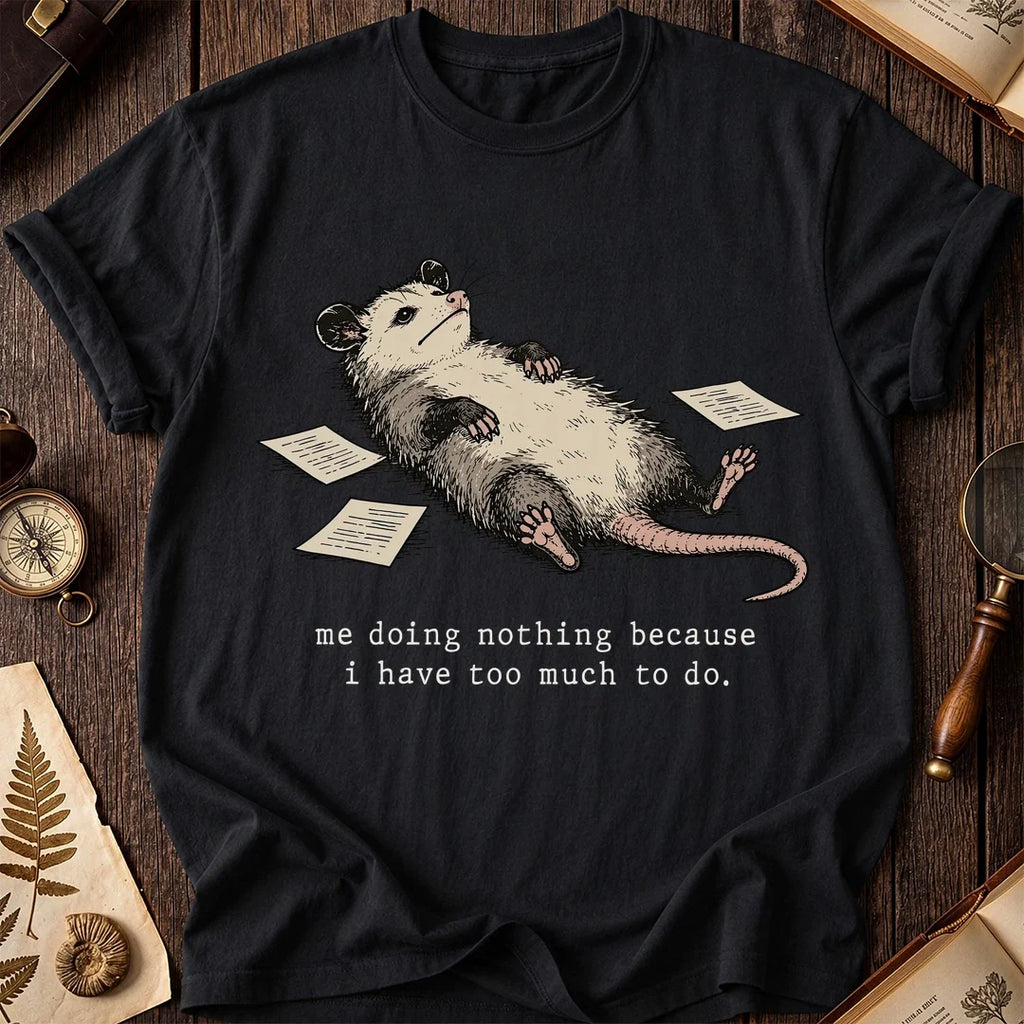 Doing Nada Possum T-Shirt product image 2