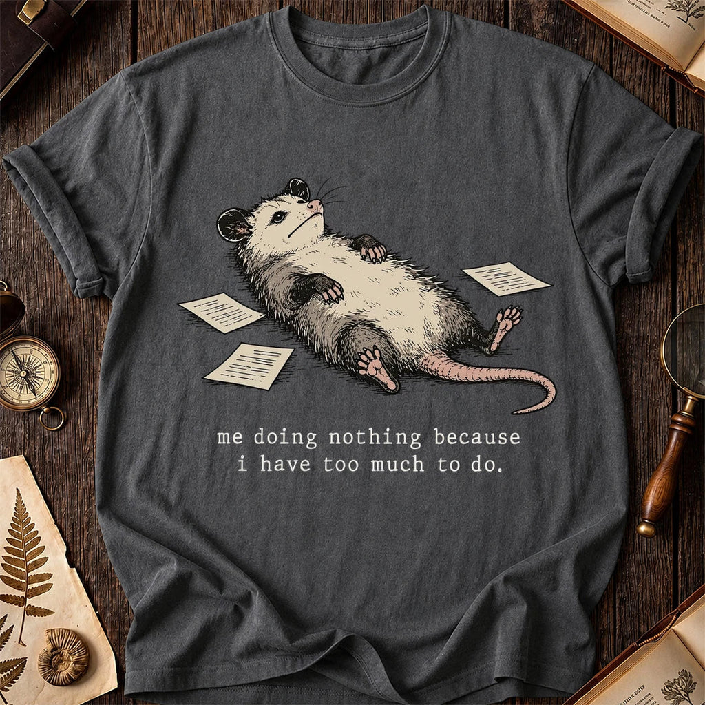 Doing Nada Possum T-Shirt product image 6