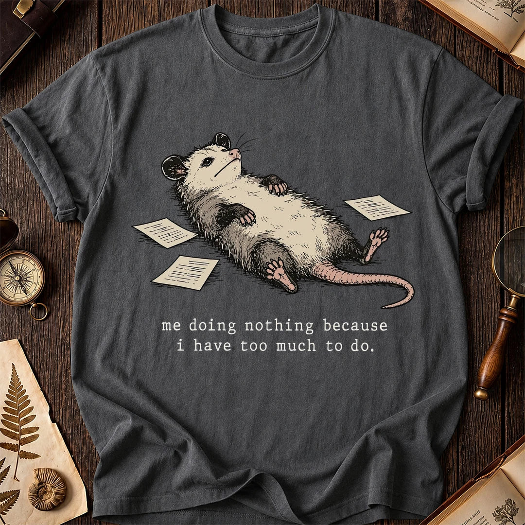 Doing Nada Possum T-Shirt product image 6