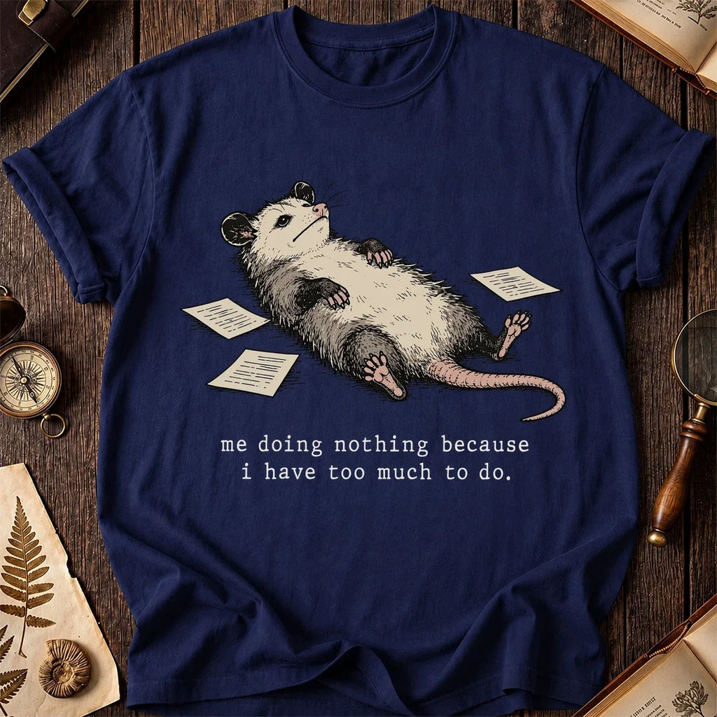 Doing Nada Possum T-Shirt product image 7
