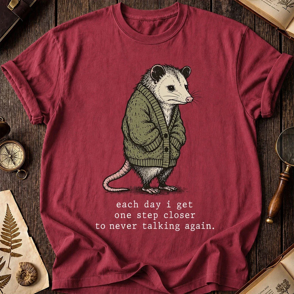 Done Talking Possum T-Shirt product image 5