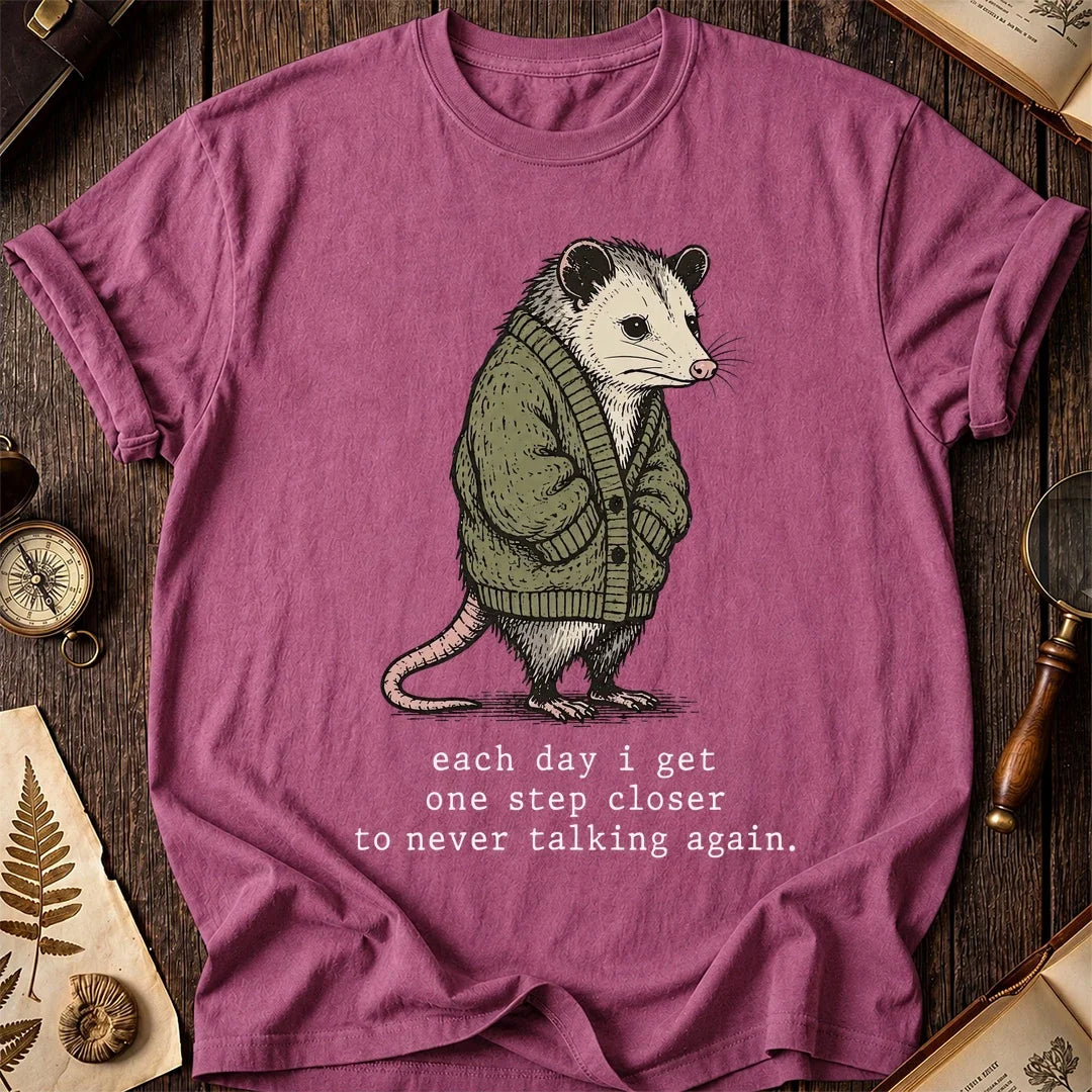 Done Talking Possum T-Shirt product image 3