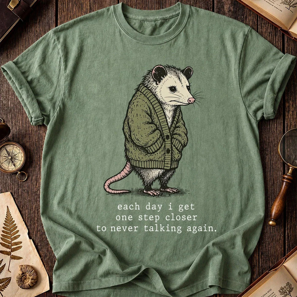 Done Talking Possum T-Shirt product image 1