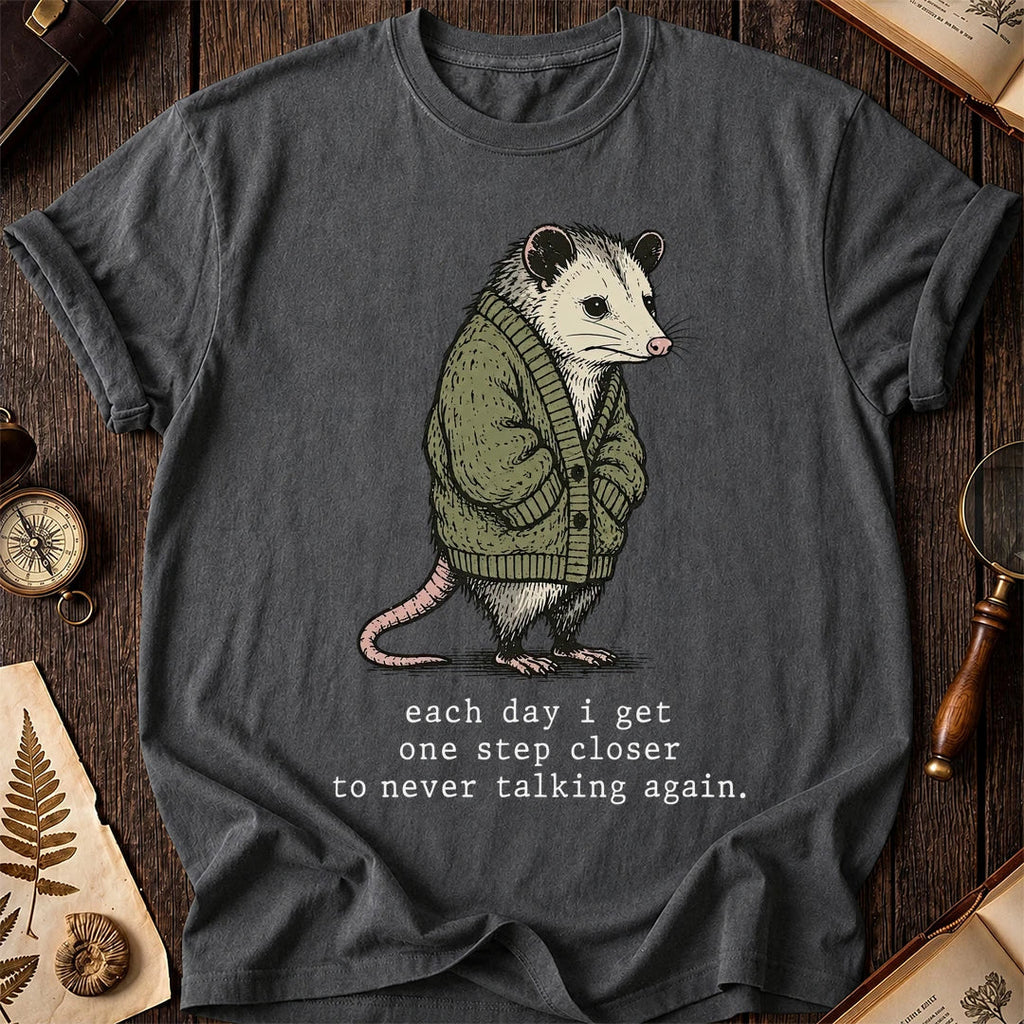 Done Talking Possum T-Shirt product image 6