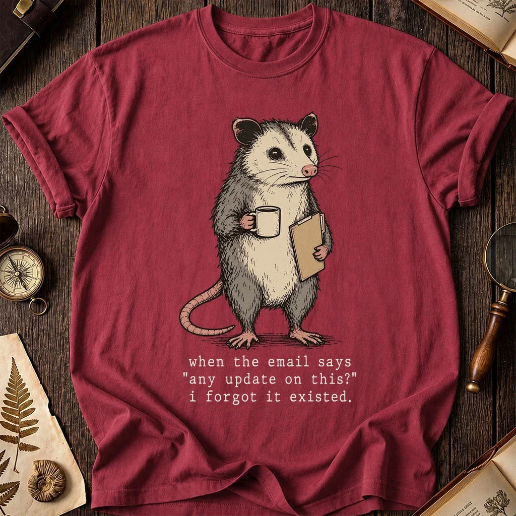 Email Update Possum T-Shirt product image 5