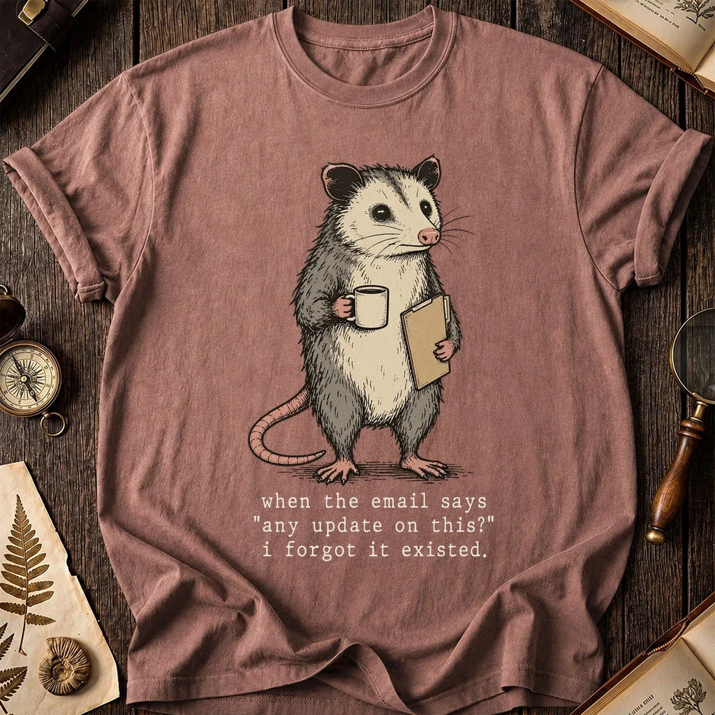 Email Update Possum T-Shirt product image 8