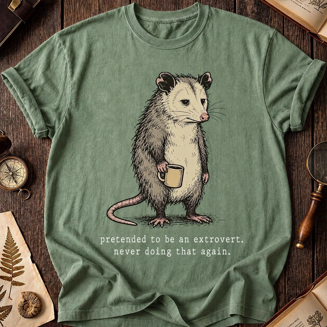 Ex Extrovert Possum T-Shirt product image 1