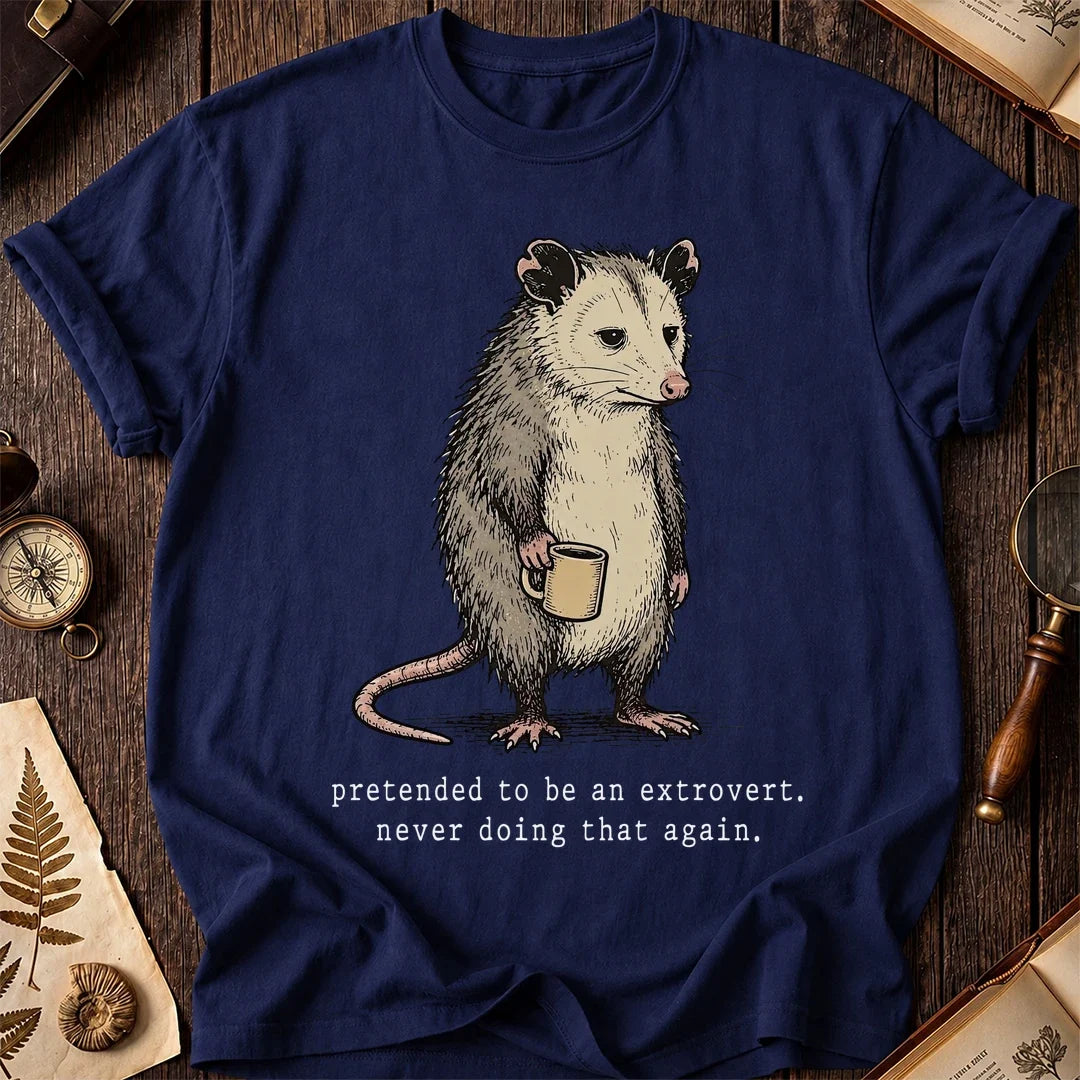 Ex Extrovert Possum T-Shirt product image 7