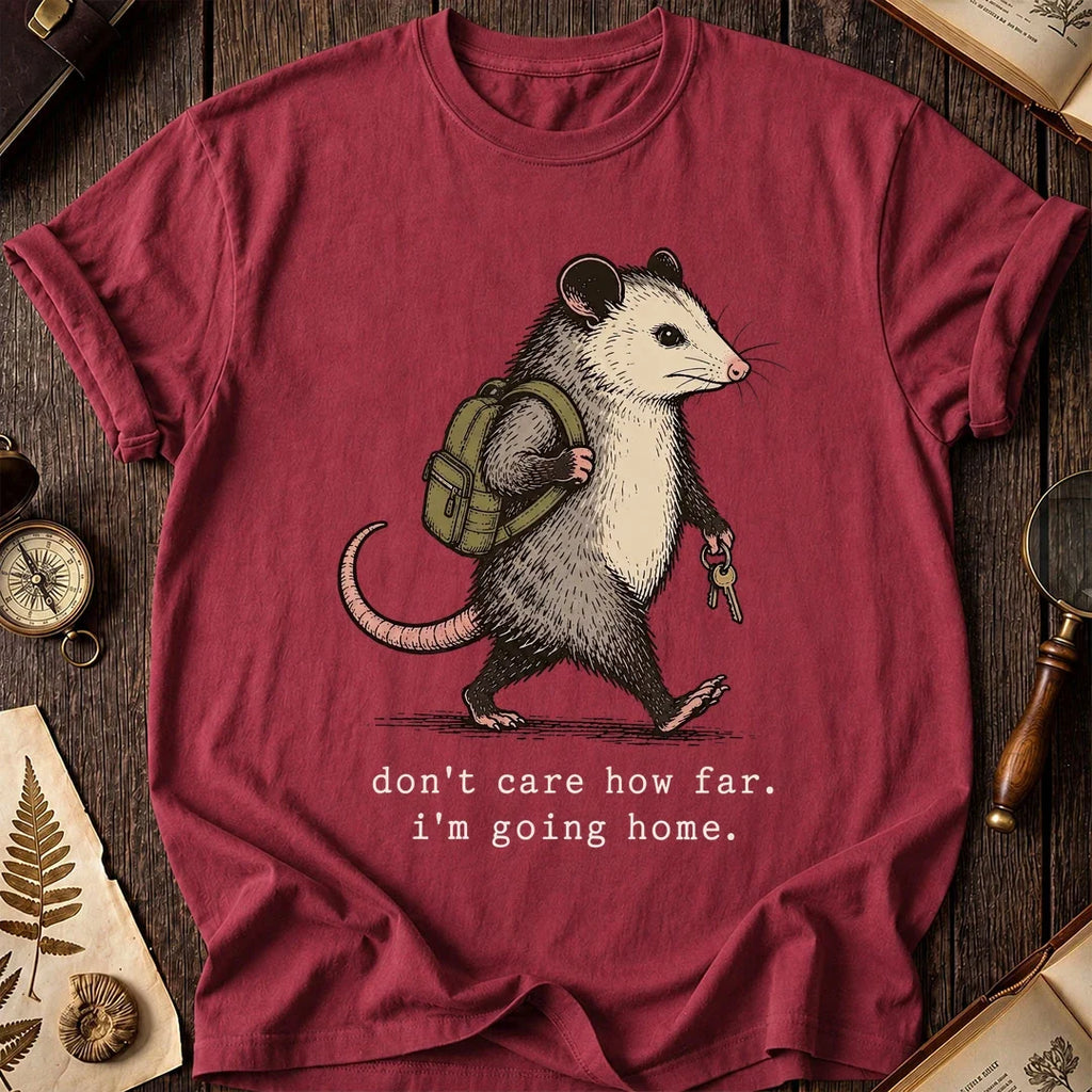 Home Bound Possum T-Shirt product image 5