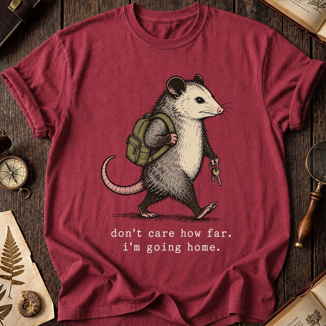 Home Bound Possum T-Shirt product image 5