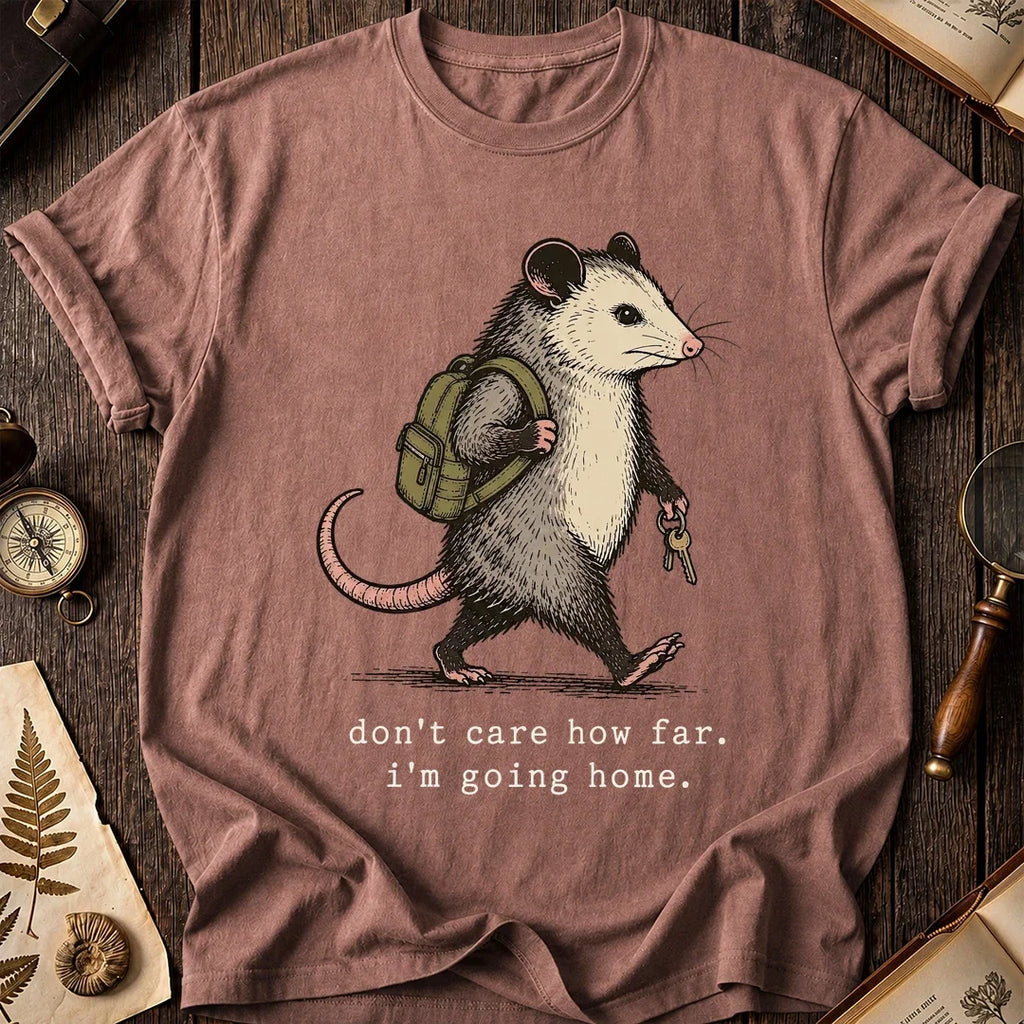 Home Bound Possum T-Shirt product image 8
