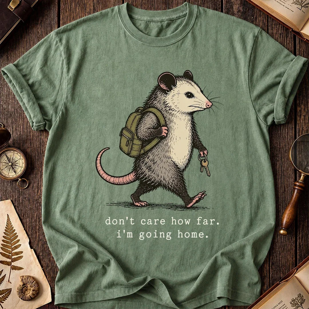 Home Bound Possum T-Shirt product image 1