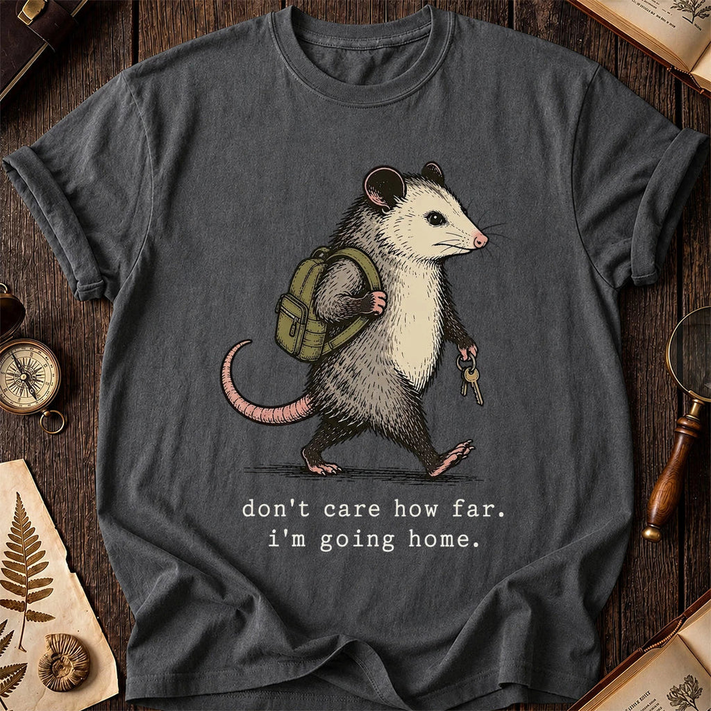 Home Bound Possum T-Shirt product image 6