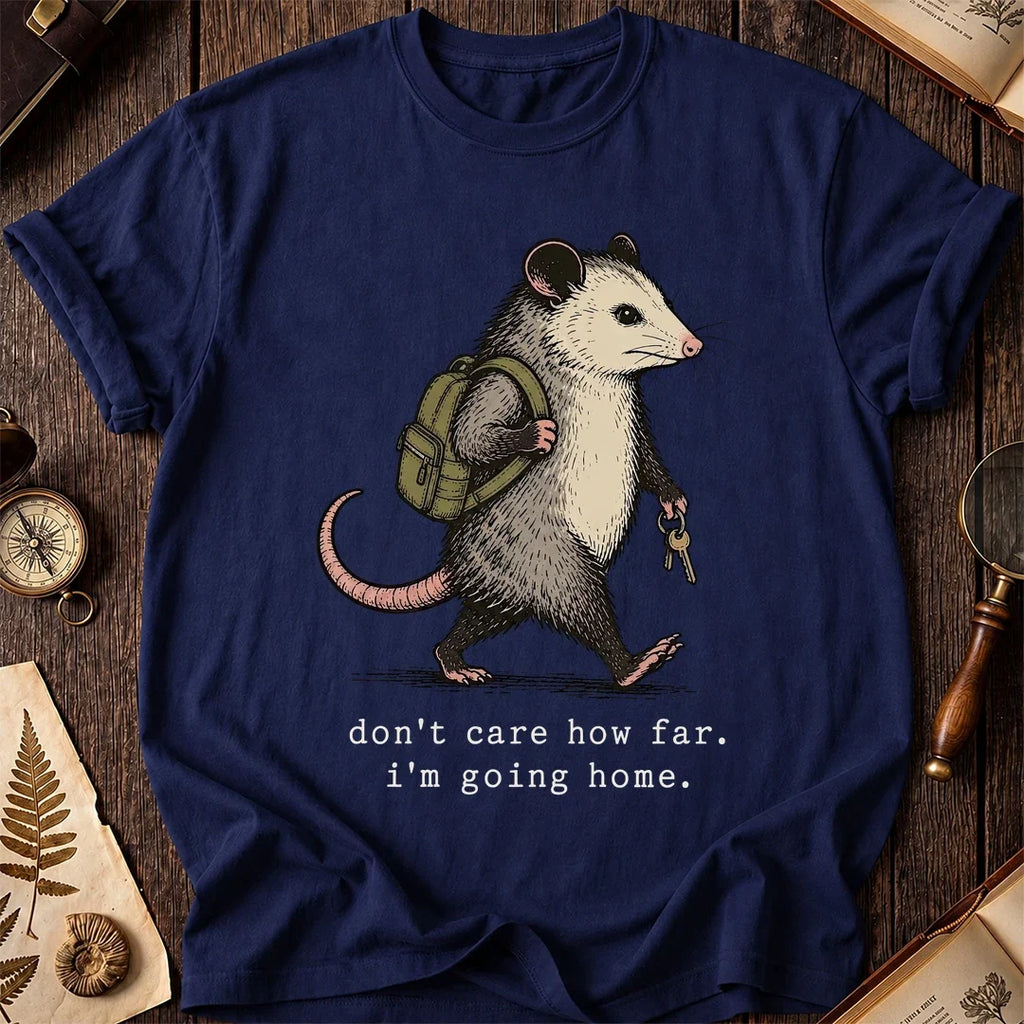 Home Bound Possum T-Shirt product image 7