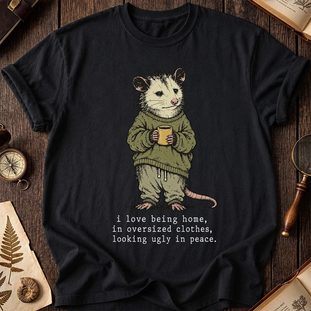 Homebody Possum T-Shirt product image 2