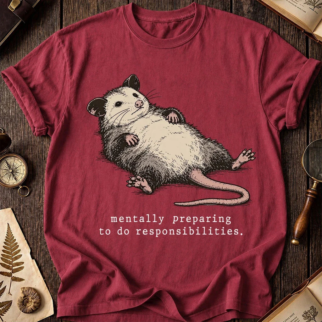 Mental Prep Possum T-Shirt product image 5