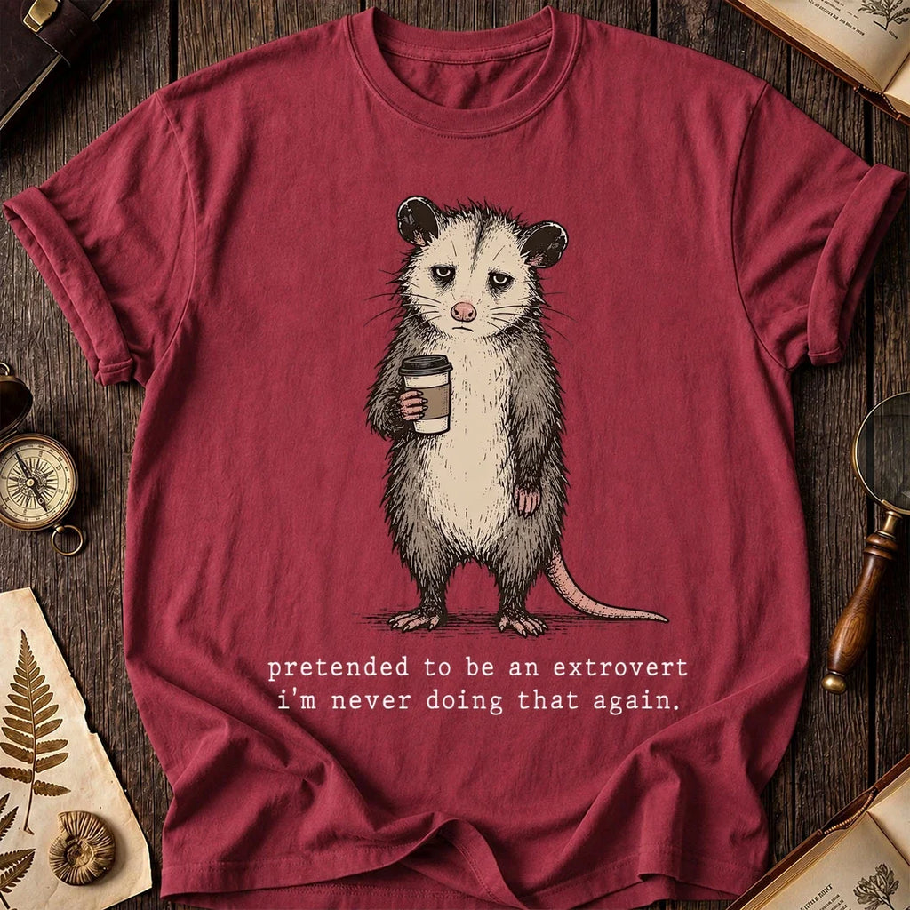 Never Again Possum T-Shirt product image 5