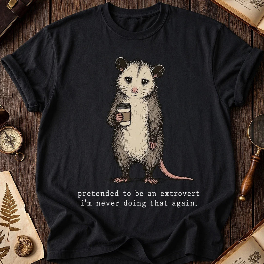 Never Again Possum T-Shirt product image 2