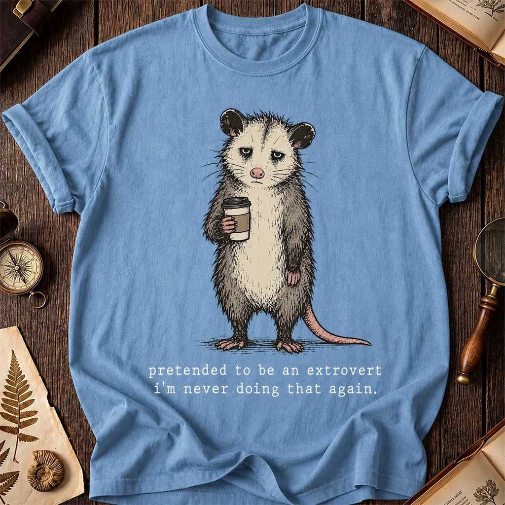 Never Again Possum T-Shirt product image 4